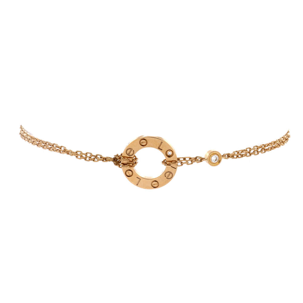 Cartier 2 Diamonds Love Bracelet